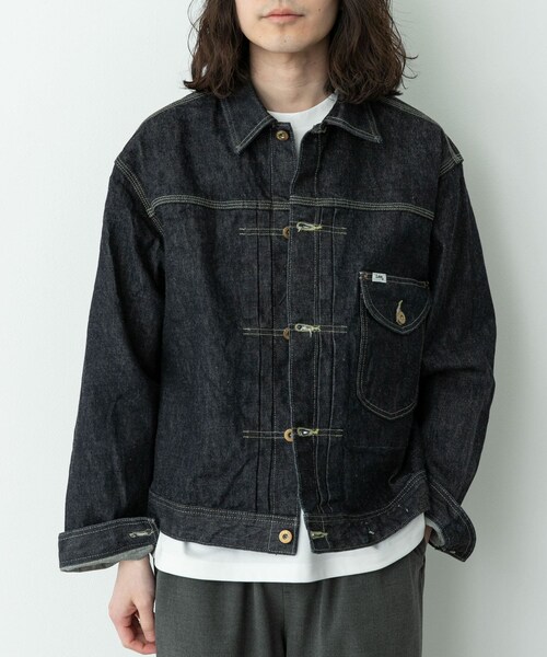 URBAN RESEARCH Sonny Label（アーバンリサーチサニーレーベル）の「Lee　101 ANNIV. COWBOY101-J（デニムジャケット・メンズ・ONE WASH・M/L）」の4枚目の写真