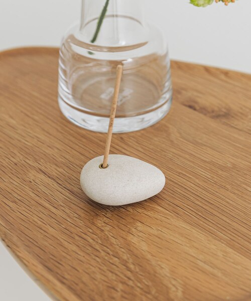 URBAN RESEARCH DOORS（アーバンリサーチドアーズ）の「noun　Clay Incense holder（インテリア雑貨・メンズ・アイボリー/グレー・-）」の5枚目の写真