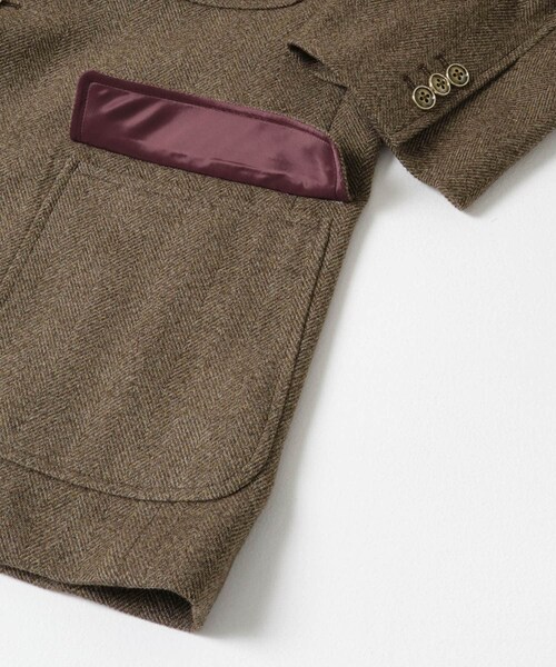 URBAN RESEARCH（アーバンリサーチ）の「FREEMANS SPORTING CLUB　St MARKS JACKET（テーラードジャケット・メンズ・Wブラウン・S/M/L）」の7枚目の写真