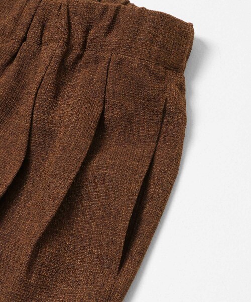SENSE OF PLACE by URBAN RESEARCH（センスオブプレイスバイアーバンリサーチ）の「ライトツイードイージーワイドスラックス（その他パンツ・メンズ・BLACK/BROWN・M/L）」の21枚目の写真