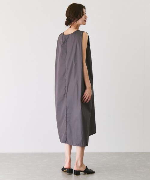 Jayro（ジャイロ）の「ノースリーブワンピース（ワンピース・レディース・ブラック/グレー/ネイビー系・F）」の10枚目の写真