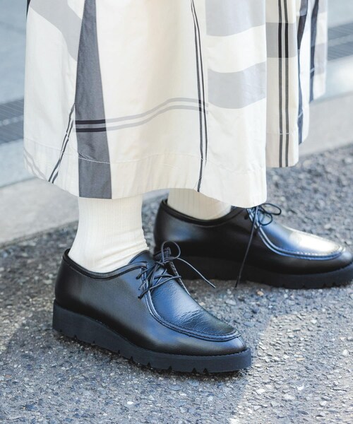 RODE SKO（ロデスコ）の「『MADE IN JAPAN』3センチレースアップシューズ（その他シューズ・レディース・BLACK・36/37/38）」の21枚目の写真