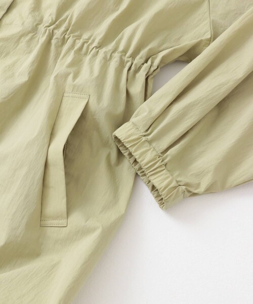 URBAN RESEARCH DOORS（アーバンリサーチドアーズ）の「ギャザーノーカラーブルゾン（ブルゾン・レディース・L.KHAKI/NAVY・M）」の18枚目の写真