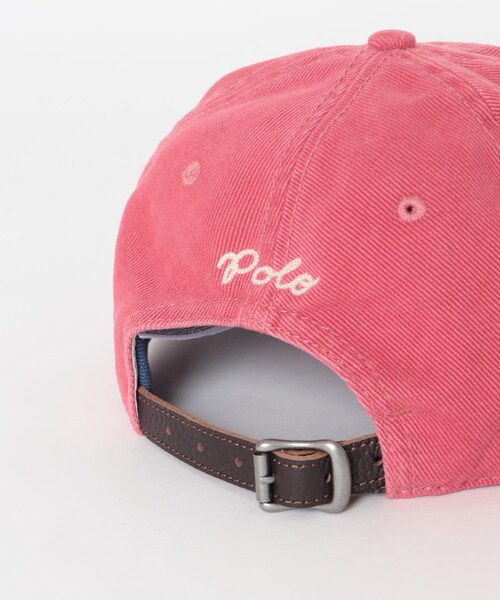 URBAN RESEARCH Sonny Label（アーバンリサーチサニーレーベル）の「POLO RALPH LAUREN　ラルフローレン WOVEN-CAP（キャップ・メンズ・NAVY/RED・One）」の10枚目の写真