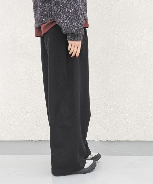 EKAL（エカル）の「ウールツィードパンツ（その他パンツ・レディース・モカグレー/ブラック・One）」の6枚目の写真