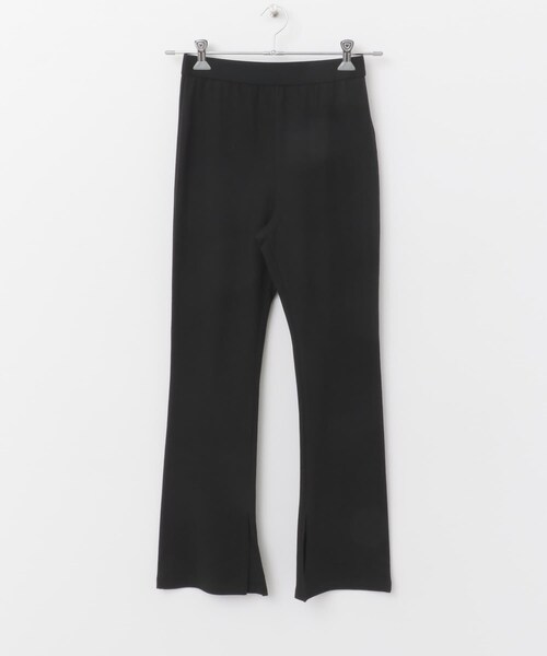 URBAN RESEARCH ROSSO（アーバンリサーチロッソ）の「『UR TECH ひやサラクール』F by ROSSO　スリットフレアパンツ（その他パンツ・レディース・BLACK/OFFWHITE/BROWN・36/38）」の17枚目の写真