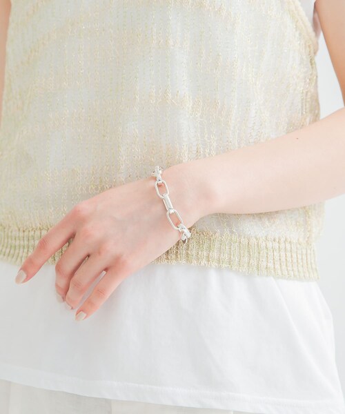 URBAN RESEARCH（アーバンリサーチ）の「PHILIPPE AUDIBERT　Peran bracelet（ブレスレット・レディース・SILVER・-）」の3枚目の写真