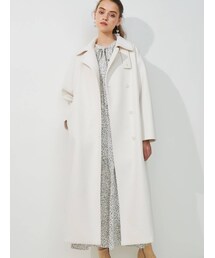 MERCURYDUO | スタンドカラーロングコート(ステンカラーコート)
