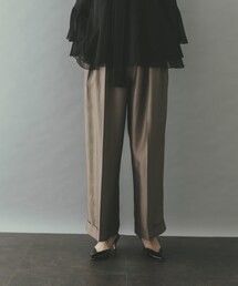 ブライトツイルタックパンツ