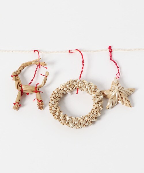 URBAN RESEARCH DOORS(アーバンリサーチドアーズ)の「『WEB限定』shesay ストローガーランド(インテリア雑貨・メンズ・GL/RD・-)」の9枚目の写真