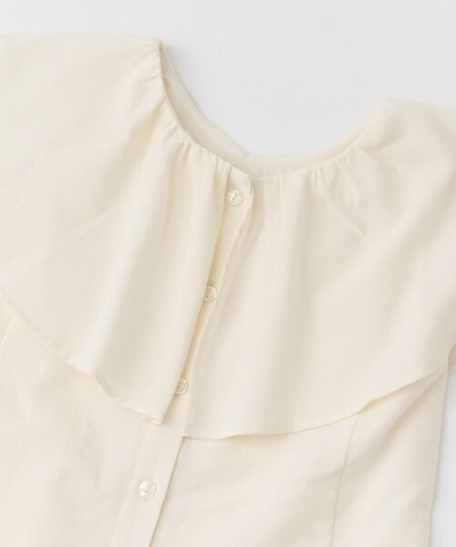 URBAN RESEARCH DOORS(アーバンリサーチドアーズ)の「2WAYフリルブラウス(KIDS)(その他トップス・キッズ・LAVENDER/IVORY・105/120/135)」の12枚目の写真