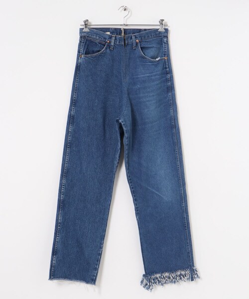 THE GOODLAND MARKET（ザグッドランドマーケット）の「77circa　fringe denim pants（デニムパンツ・レディース・Blue/Blue1・26/28/30/32）」の17枚目の写真