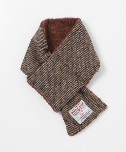 URBAN RESEARCH Sonny Label（アーバンリサーチサニーレーベル）の「HARRIS TWEED中綿マフラー（マフラー・メンズ・チャコール/ネイビー/ブラウン・One）」の10枚目の写真