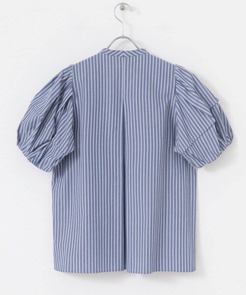 URBAN RESEARCH ROSSO（アーバンリサーチロッソ）の「MARILYN MOON　Modern tuck frill volume blouse（シャツ/ブラウス・レディース・WHITE/NAVYWHITE・FREE）」の13枚目の写真