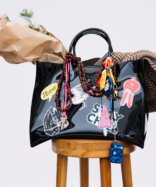 URBAN RESEARCH（アーバンリサーチ）の「J.B.ATTIRE　Paris bag（トートバッグ・レディース・Black・one）」の4枚目の写真