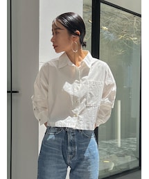 Ungrid | ショートデザインシャツ(シャツ/ブラウス)