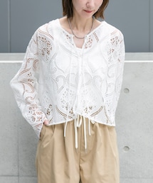 ITEMS URBANRESEARCH | カットワークレースブラウス(シャツ/ブラウス)