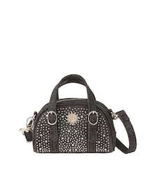 EVRIS | ラインストーンデニムミニBAG(ハンドバッグ)