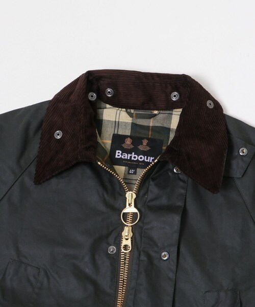 URBAN RESEARCH（アーバンリサーチ）の「Barbour　OS BEDALE WAX JACKET（テーラードジャケット・メンズ・SAGE/BLACK・36/38/40）」の17枚目の写真