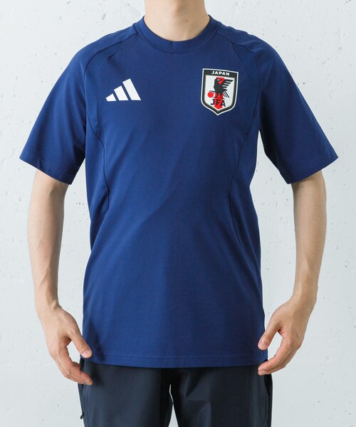 URBAN RESEARCH(アーバンリサーチ)の「adidas サッカー日本代表 ティロ26 トラベル 半袖Tシャツ(Tシャツ/カットソー・メンズ・D BLUE・XS/S/M/L/XL/XXL/XXXL/XXXXL/XXXXXL/XXXXXXL)」の4枚目の写真