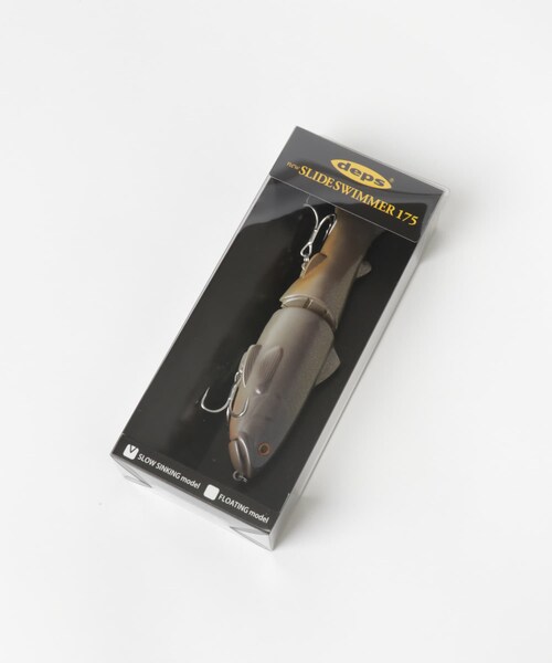URBAN RESEARCH(アーバンリサーチ)の「deps NEW SLIDESWIMMER 175(その他雑貨・メンズ・リアルケタバス/ヌードブラック/グリッターカーフ・175)」の2枚目の写真