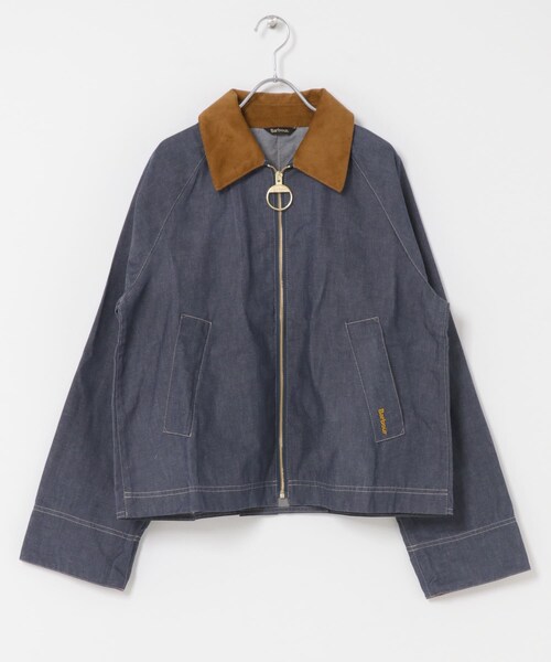 URBAN RESEARCH DOORS(アーバンリサーチドアーズ)の「Barbour FRECKLETON CASUAL JACKET(デニムジャケット・レディース・INDIGO・10)」の3枚目の写真