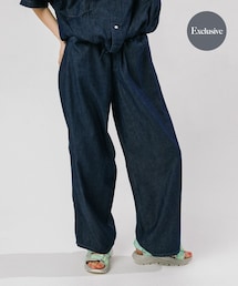 Wrangler | 『別注』Wrangler×EKAL　ライトデニムリラックスバギーパンツ(デニムパンツ)
