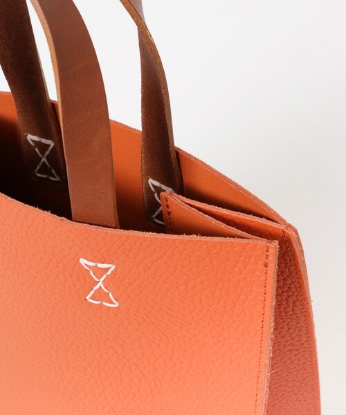 URBAN RESEARCH（アーバンリサーチ）の「Hender Scheme　paper bag small（トートバッグ・メンズ・c orange/black/blue gray・FREE）」の13枚目の写真