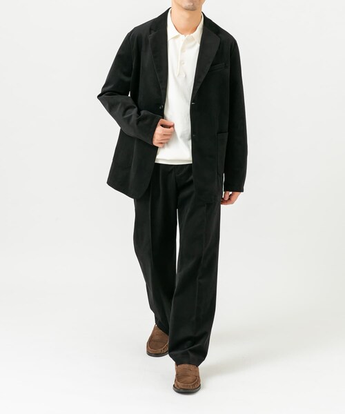 URBAN RESEARCH ROSSO（アーバンリサーチロッソ）の「『XLサイズあり』起毛カットツイルセットアップ（セットアップ・メンズ・BLACK/NAVY/BRN KHAKI・S/M/L/XL）」の19枚目の写真