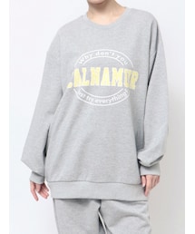 CALNAMUR | COLLEGE LOGO SWEAT/カレッジロゴスウェット(スウェット)
