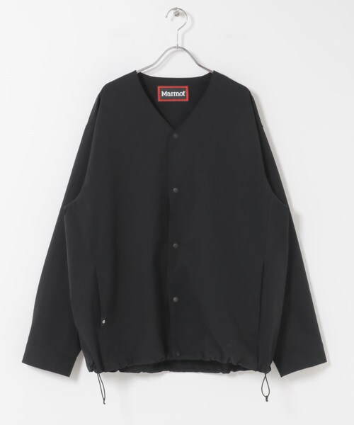 URBAN RESEARCH DOORS（アーバンリサーチドアーズ）の「『別注』Marmot×DOORS　DOTAIR CARDIGAN SHIRTS（ノーカラージャケット・メンズ・INK BLACK/BLUE GRAY/KHAKI・M/L/XL）」の12枚目の写真