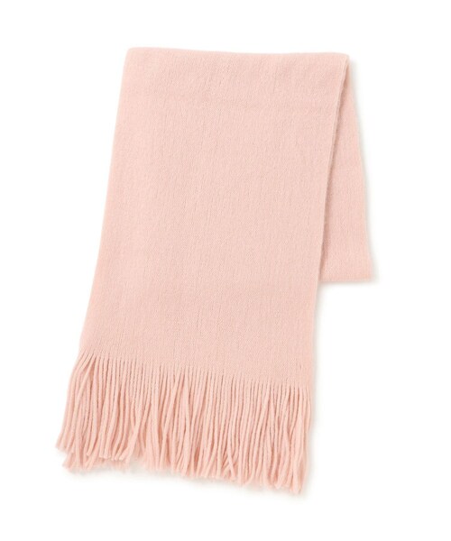 ROPE' PICNIC(ロペピクニック)の「ソフトタッチマフラー/静電気防止(マフラー・レディース・チャコール/キナリ系/ピンク・F)」の3枚目の写真