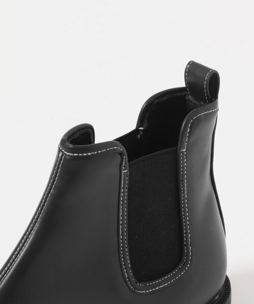 URBAN RESEARCH DOORS（アーバンリサーチドアーズ）の「サイドゴアレインブーツ（レインシューズ・レディース・MATT BLACK/BLK×IVO・36/37/38）」の14枚目の写真