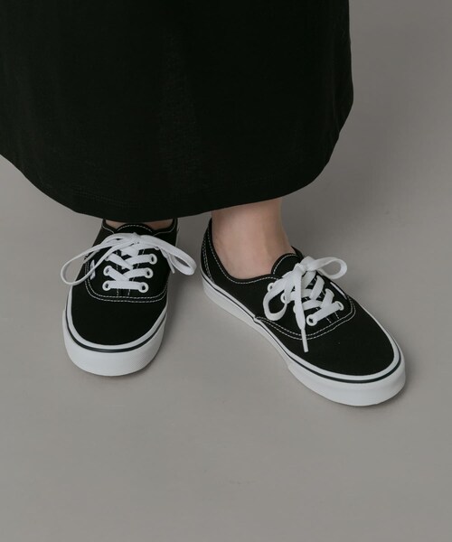 URBAN RESEARCH Sonny Label（アーバンリサーチサニーレーベル）の「VANS　Ua Authentic（スニーカー・レディース・Black/NAVY/RED・5/5.5/6）」の13枚目の写真