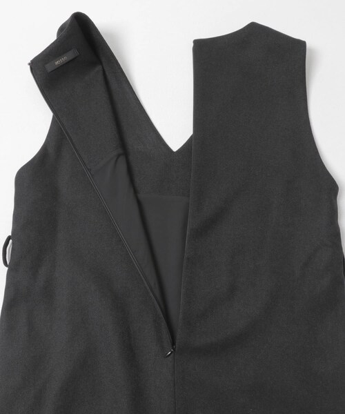 URBAN RESEARCH ROSSO（アーバンリサーチロッソ）の「『UR TECH』　 ジャンパーワンピース（ワンピース・レディース・BEIGE/MOCHA/BLACK・36/38）」の18枚目の写真