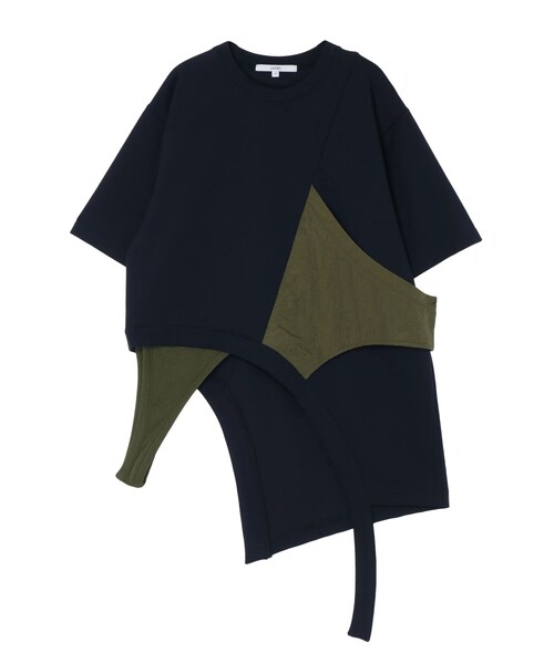 UN3D. インバートミックスTシャツ