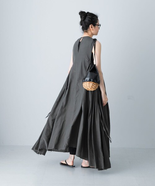 かぐれ（カグレ）の「quitan　DRESS（ワンピース・レディース・IRON GREY/PALE ROSE・FREE）」の7枚目の写真