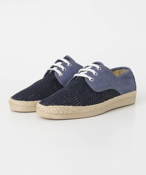 URBAN RESEARCH Sonny Label（アーバンリサーチサニーレーベル）の「DICAS　メッシュ×キャンバスレースアップシューズ∴（その他シューズ・メンズ・ホワイト/NAVY/ORANGE/L GREEN/L BLUE・40/41/42）」の21枚目の写真