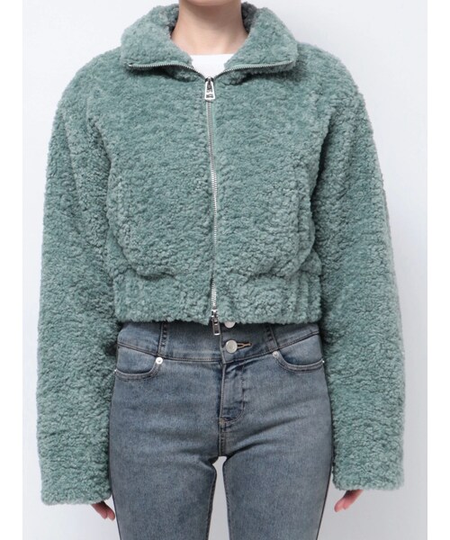 EMODA（エモダ）の「2トーンボアブルゾン（ブルゾン）」 - WEAR