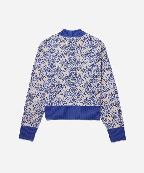 Saturdays NYC（サタデーズ ニューヨークシティ ）の「VARICK MOCKNECK SWEATER（ニット/セーター・レディース・ブラック/ブルー・L/XL/XS）」の8枚目の写真