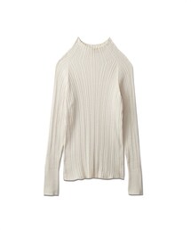 nissen | ハイネックランダムリブニット(ニット/セーター)