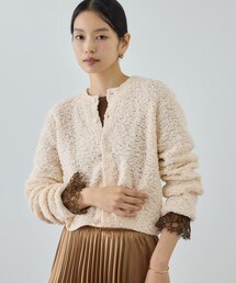 ROPE' | 【COOHEM(コーヘン)】 COTTON FANCY YARN KNIT CARDIGAN(カーディガン/ボレロ)