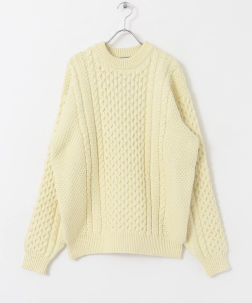 URBAN RESEARCH DOORS（アーバンリサーチドアーズ）の「L.L.Bean　Wayne Fishermans Sweaters（ニット/セーター・メンズ・Natural/Navy/Night・M/L/XL）」の8枚目の写真