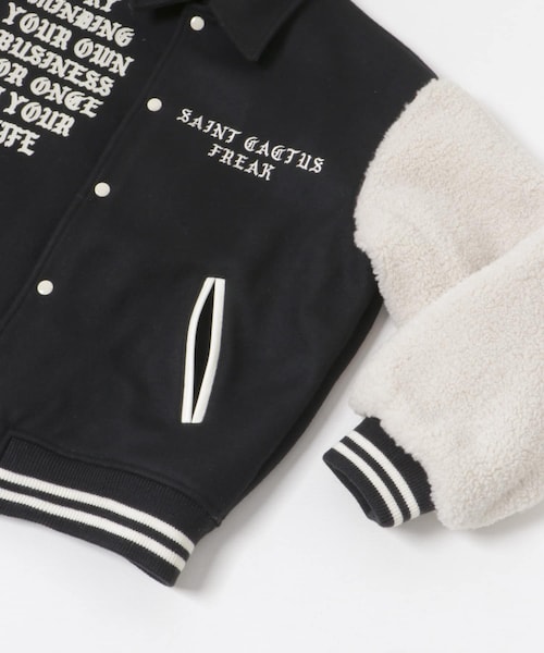 URBAN RESEARCH（アーバンリサーチ）の「SAINT M××××××　LMA（スタジャン・メンズ・BLACK・L/XL）」の8枚目の写真