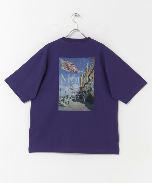 URBAN RESEARCH DOORS(アーバンリサーチドアーズ)の「FORK&SPOON Monet art t-shirts(Tシャツ/カットソー・メンズ・OFF/NAVY・4/5)」の22枚目の写真