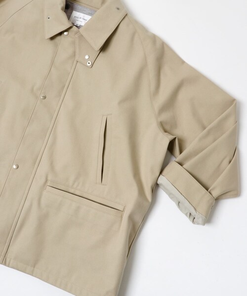 URBAN RESEARCH DOORS(アーバンリサーチドアーズ)の「STILL BY HAND ライナー付きショートブルゾン(ブルゾン・メンズ・BLACK/BEIGE・46/48)」の9枚目の写真