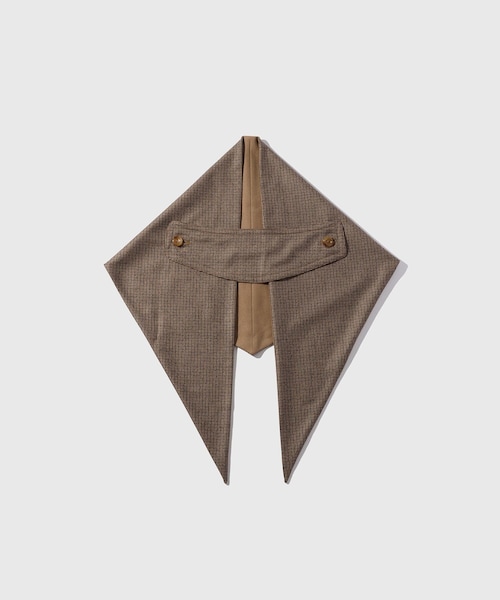 ADAM ET ROPE'（アダムエロペ）の「【SOLARIS&CO./ソロリスアンドコー】QUEEN（ストール/ショール・メンズ・ブラック/ブラウン・F）」の4枚目の写真