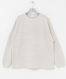 URBAN RESEARCH | crepuscule　Co/Ra Moss Stitch Pullover(ニット/セーター)