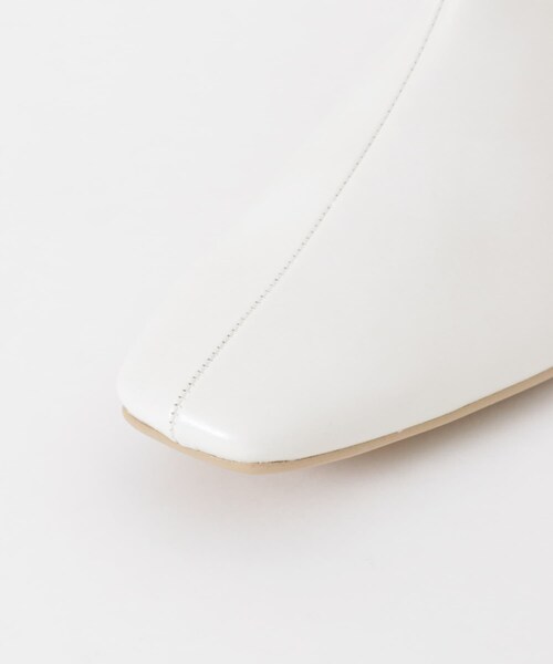 URBAN RESEARCH（アーバンリサーチ）の「『MADE IN JAPAN』スクエアトゥブーツ（ブーツ・レディース・IVORY/BLACK/BROWN・36/37/38）」の13枚目の写真