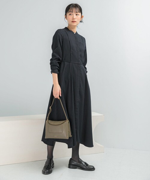 URBAN RESEARCH ROSSO（アーバンリサーチロッソ）の「『WEB限定』イレギュラーヘムワンピース（ワンピース・レディース・B/CHECK/G/STRIPE/N/STRIPE・FREE）」の5枚目の写真